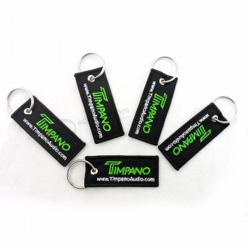 Broderie de porte-clés en forme de mode Publicité promotionnelle personnalisée