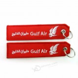 Dekorationsabzuglinie keychain kundenspezifisches Förderungsgeschenk der Stickerei