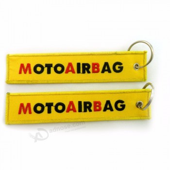 Promotion sergé personnalisé logo porte-clés alliage de zinc décoration