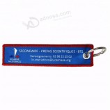 flight embroidery Car motorcycle Bag decorative keychain keyrings