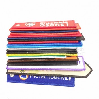Porte-clés en tissu décoratif rose rouge bleu coloré porte-clés cadeaux