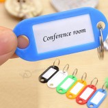 custom split ring ID Key tags labels Key chains Key rings numbered name baggage luggage tags