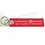 textile chaveiro private brand fashion Key chain jewelry