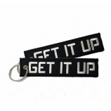 cars green Key fobs embroidery airplane cockpit keychain