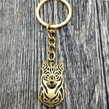 新的瑞典vallhund钥匙扣时尚宠物狗首饰时尚瑞典vallhund汽车钥匙扣包钥匙扣女男士
