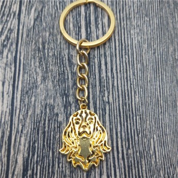 Cavalier King Charles Key Chains Fashion Pet Dog Jewellery Trendy Cavalier King Charles Car Keychain Bag Keyring For Women Men