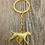 Border Terrier Schlüsselanhänger Mode Haustier Hund Schmuck Border Terrier Auto Schlüsselbund Tasche Schlüsselring Für Frauen Männer