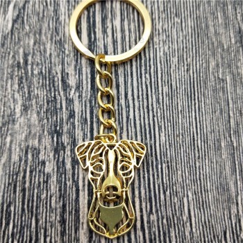 新的杰克罗素梗钥匙扣时尚宠物狗珠宝时尚杰克罗素梗汽车钥匙扣包钥匙扣女男士