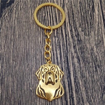 Nouveau Saint-Bernard Porte-clés Mode Animal de compagnie Chien Bijoux Saint Bernard Voiture Porte-clés Sac Porte-clés Porte-clés Pour Femmes Hommes