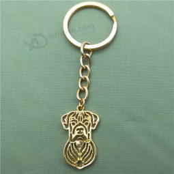 Nuovo boxer vintage Portachiavi moda Pet Dog boxer gioielli Portachiavi auto Portachiavi Borsa Per donna Uomo
