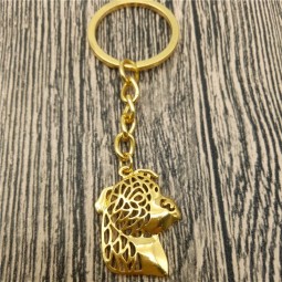 American Staffordshire Terrier Key Chains Fashion Pet Dog Jewellery Staffordshire Terrier Car Keychain Bag Keyring For Women Men