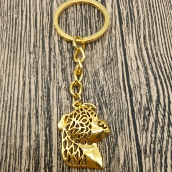 American Staffordshire Terrier Porte-clés Mode Animal Chien Bijoux Staffordshire Terrier Voiture Porte-clés Sac Porte-clés Pour Femmes Hommes