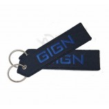 Auto sleutelhangers borduurwerk luchtvaartbagage Bag Tag lanyard telefoon Id-kaarthouder