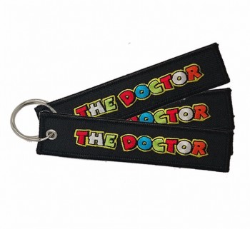 Porte-clés d’avion Logo porte-clés brodé personnalisé