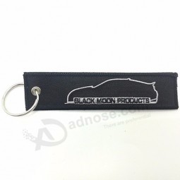 Porte-clés brodé Air Nom Marque Broderie personnalisée Tissé Porte-clés
