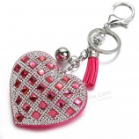 Herz weiblich voller Glasperlen Schlüsselabdeckungen für benutzerdefinierte