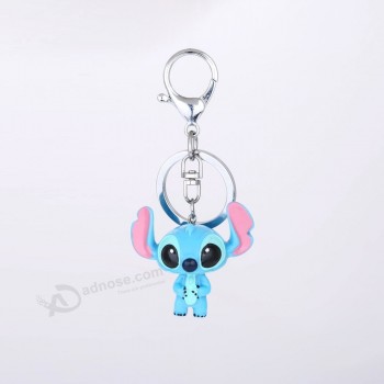 Lilo and Stitch Mignon Porte-clés Bijoux Porte-clés en métal pour femmes