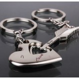 Interesting couple key ring with chain for sale