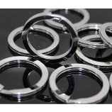 Stainless steel Iron Round Metal Keyring Manufacturer