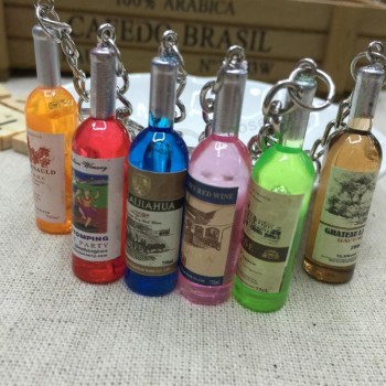Bouteille de bière breloques porte-clés Souvenirs en gros