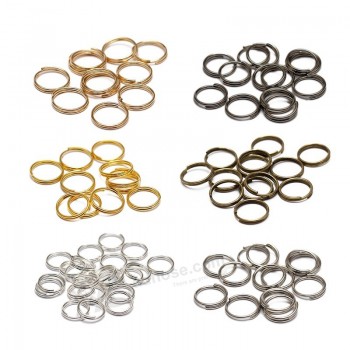 anelli per salti aperti anelli doppi anelli divisi connettori Per la creazione di gioielli