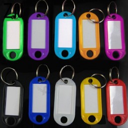 Plastic Key Tags Keychain for Hotel Numbered