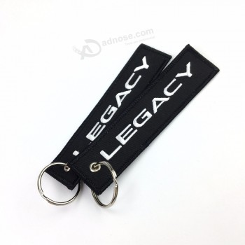 Brodé Porte-clés Étiquette Bagage Étiquette Porte-clés Porte-clés de vol