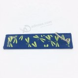 aangepaste hoge kwaliteit borduurwerk sleutelhanger / stof sleutelhanger
