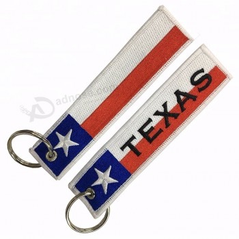 Porte-clés brodé Wardair de la compagnie aérienne turque avec logo