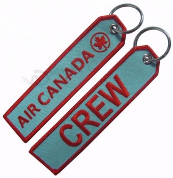 AIR 캐나다 자수 열쇠 고리
