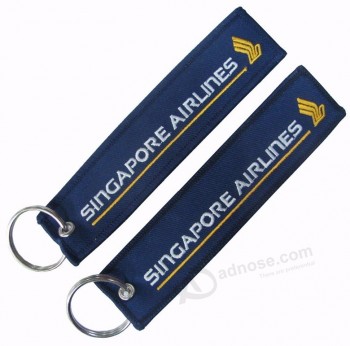 Singapore Airline Embroidery Key Chain