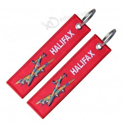 HALIFAX BOMBER RAF Embroidery key chain