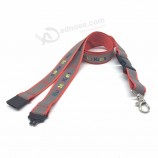 High Quality Promotional Branded Silkscreen Reflective personalised lanyards Custom