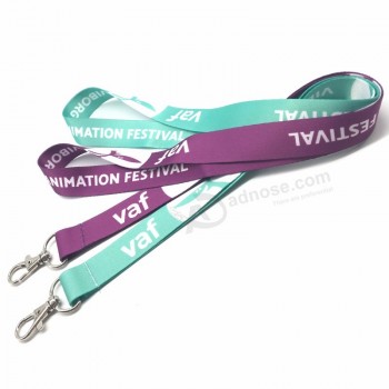 aangepaste warmteoverdrachtconferentie gepersonaliseerde lanyards met logo op maat Geen minimumbestelling