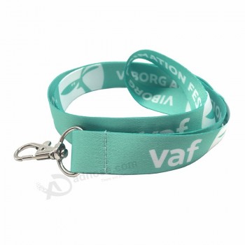 Personalized Custom Printed Polyester Dye Sublimation personalised lanyards With Hook