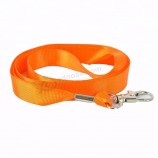 billige werbe benutzerdefinierte schlicht gelb nylon handy umhängeband personalisierte lanyards schlüsselbund leer china großhandel