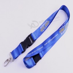 Factory Price Personalized Custom Logo Nylon Neck Strap personalised lanyards With Safty Buckle