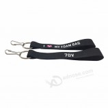 chaveiros promocionais baratos em poliéster de impressão personalizada colhedores personalizados curtos