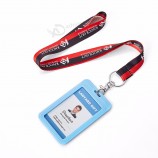 Sublimiertes Lanyard mit individuellem Logo. Gedrucktes Ausstellungs-Lanyard