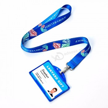 Concevez votre propre sangle de cou Dye Sublimation Carte d’identité Lanière