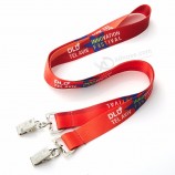 Vente en gros de logo d’impression personnalisée longe d’appel avec accessoires de boucle de rupture