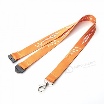 Sportmedaille maßgeschneiderte Thermotransferdruck-Lanyard mit Logo