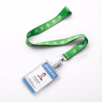 Longes de poche de conférence avec boucle de poche Longe à trois points avec logo personnalisé
