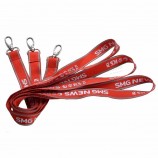 aangepaste logo sublimatie afdrukken polyester lanyards nek lanyards