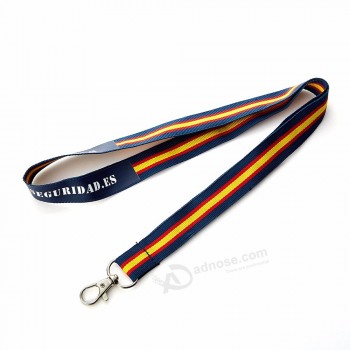 Sublimation thermique 2 * 90cm cordon de carte d’identité en polyester