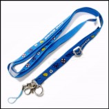 Promo Design Sublimation de colorant / Transfert thermique Logo Porte-badge personnalisé Lanière pour la cérémonie