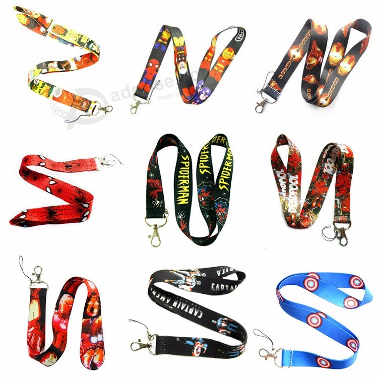 Strong Extra Thick Woven/Jacquard/Knitting Logo Custom Lanyard for ID Badge Holder