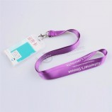 Einziehbares Namensschild / Ausweis-Abzeichen-Rollenhalter Benutzerdefiniertes Abzeichen-Halter-Lanyard für den Ausweishalter