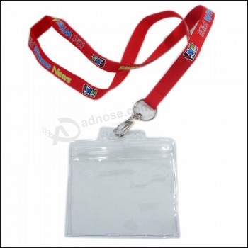 Porte-bobine d’insigne de carte d’identité rétractable Lanière personnalisée avec support d’identification