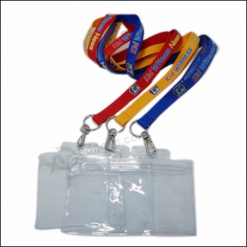 Conférence Nom clair / Carte d’identité Badge Reel Holder Longe personnalisée
